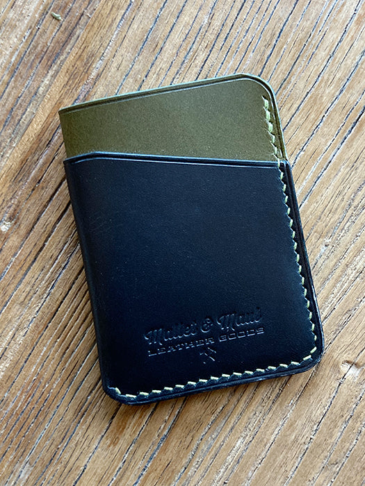 Minimalist EDC Leather Slim Card Wallet