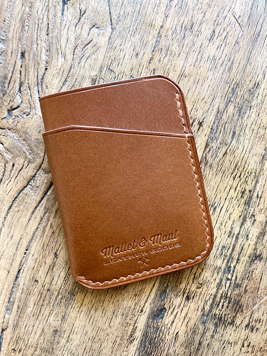 Minimalist EDC Leather Slim Card Wallet