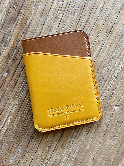 Minimalist EDC Leather Slim Card Wallet